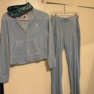Full Juicy by Juicy Couture track suit and headband